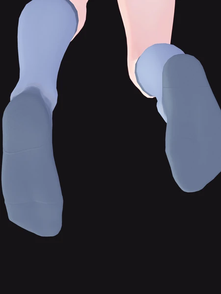 汗じみ 100% ハイソックス 足裏